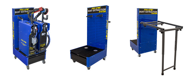 Photo of the Dust Free Sanding System Mobile Cart