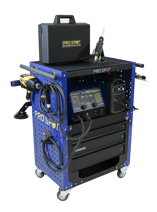 MWS-GTK-AL-ST | Aluminum, Steel and Glue Dent repair station