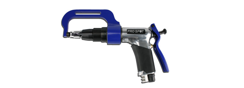 Pneumatic spot on sale weld drill